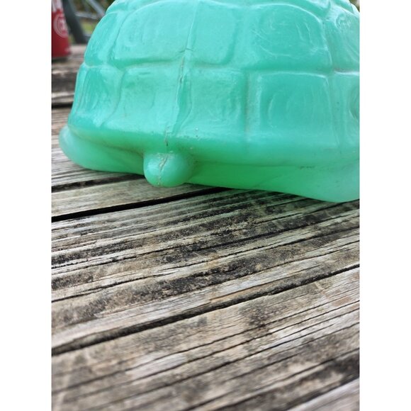 Vintage Blow Mold‎ Plastic Green Turtle Blowmold blow mold - Picture 6 of 8